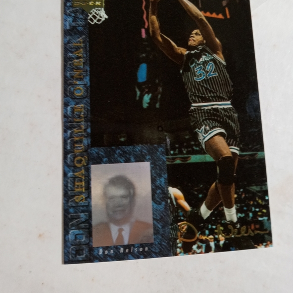 1994 UPPER DECK USA BASKETBALL CHALK TALK: SHAQUILLE O'NEAL #CT9 SHAQ HOLOGRAM - Picture 7 of 12